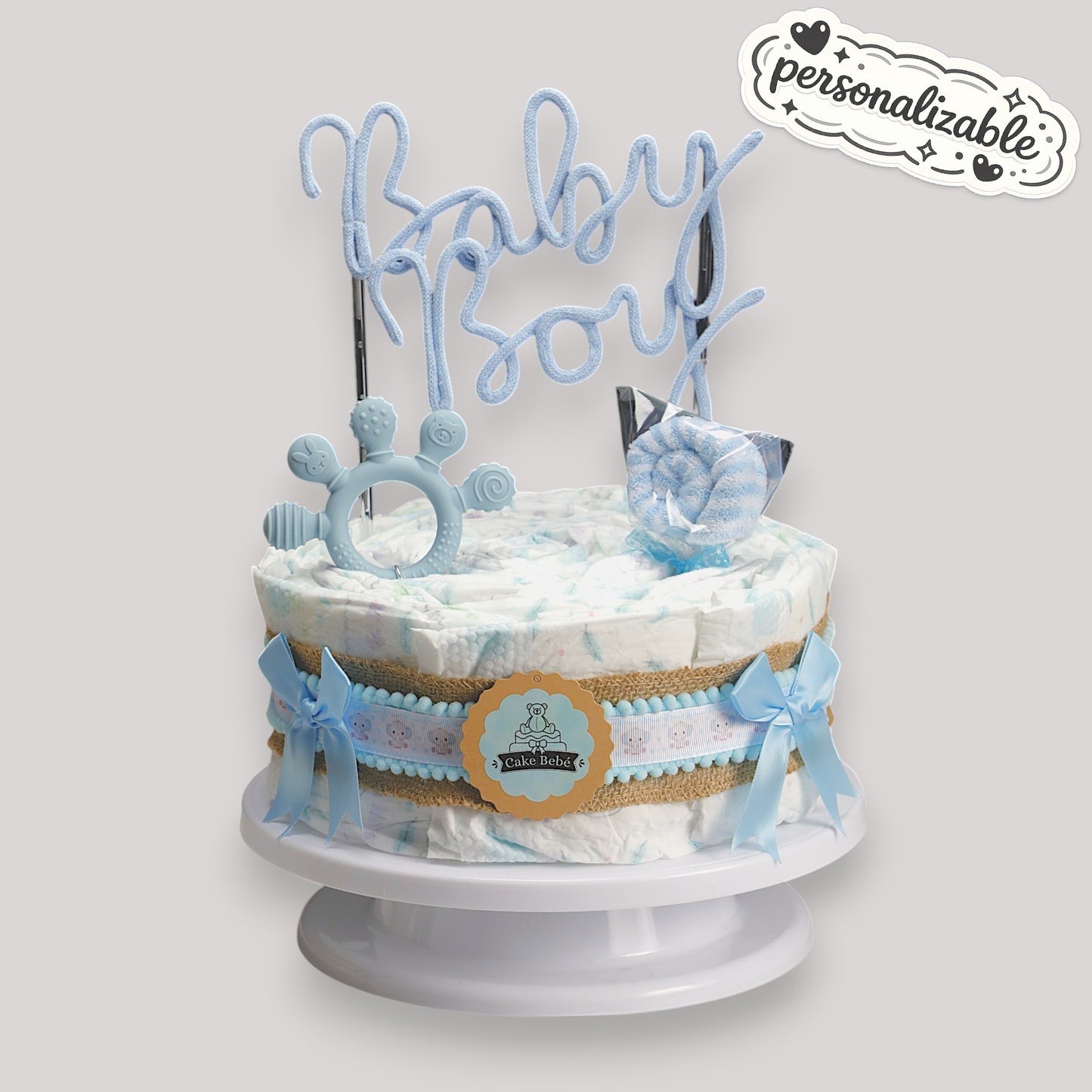Pastel Básico "Baby Boy"