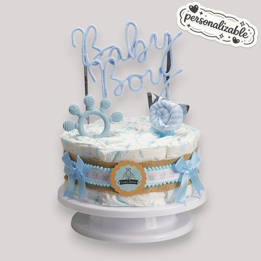 Pastel Básico "Baby Boy"