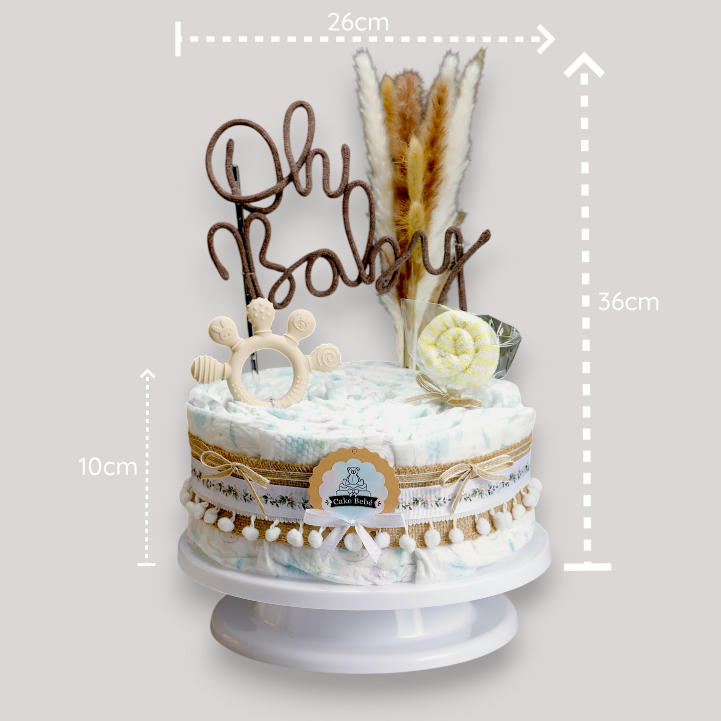 Pastel Básico "Oh Baby"