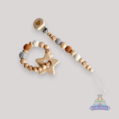 Set Portachupon & Mordedera Madera