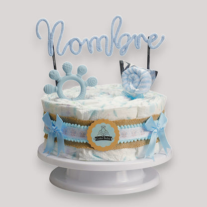 Pastel Básico "Baby Boy"